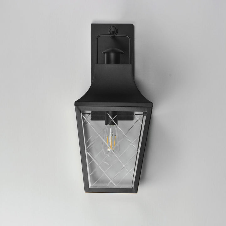 Maxim - 30363CLBK - One Light Outdoor Wall Sconce - Storybook - Black