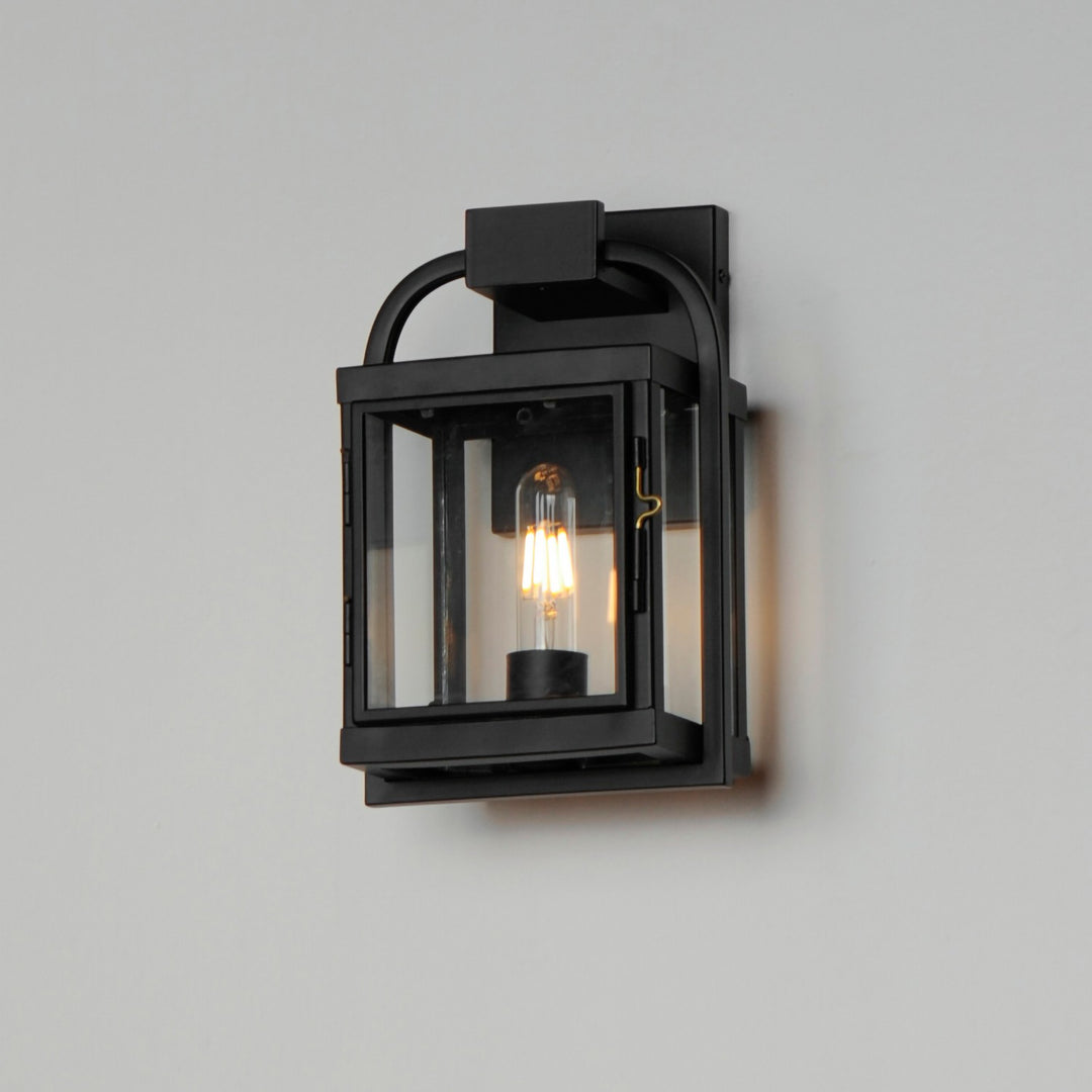 Maxim - 30801CLBK - One Light Outdoor Wall Sconce - Bonham - Black