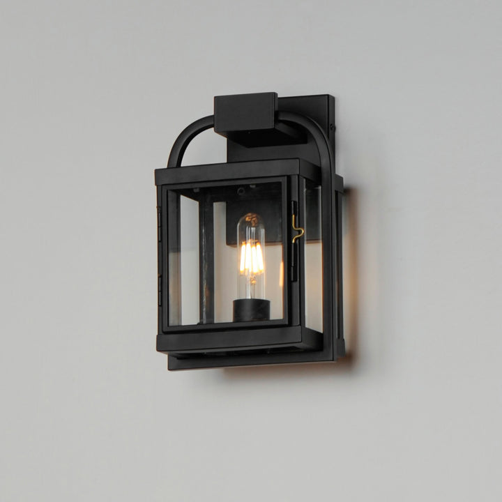 Maxim - 30801CLBK - One Light Outdoor Wall Sconce - Bonham - Black