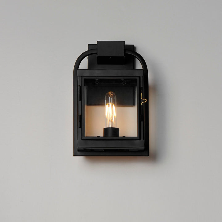 Maxim - 30801CLBK - One Light Outdoor Wall Sconce - Bonham - Black