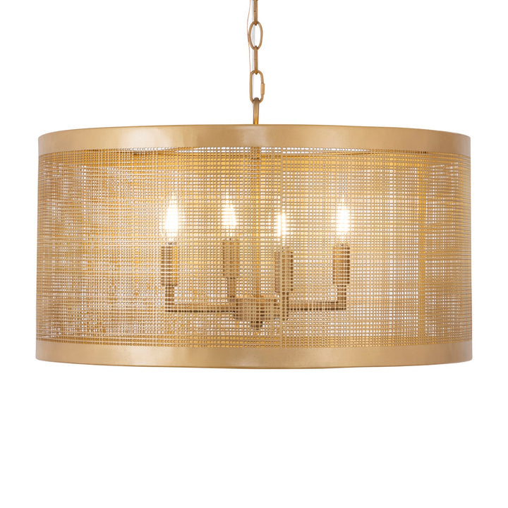 Maxim - 31224GLD - Four Light Pendant - Hatcher - Gold