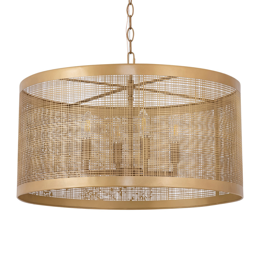 Maxim - 31224GLD - Four Light Pendant - Hatcher - Gold
