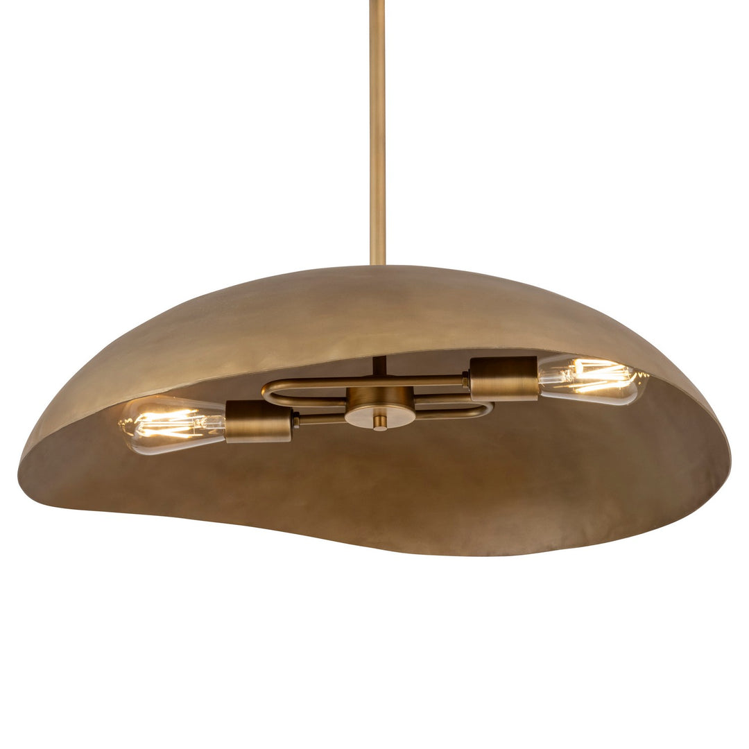 Maxim - 31262NG - Two Light Pendant - Denarii - Natural Gold