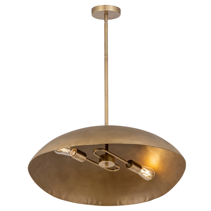 Maxim - 31262NG - Two Light Pendant - Denarii - Natural Gold