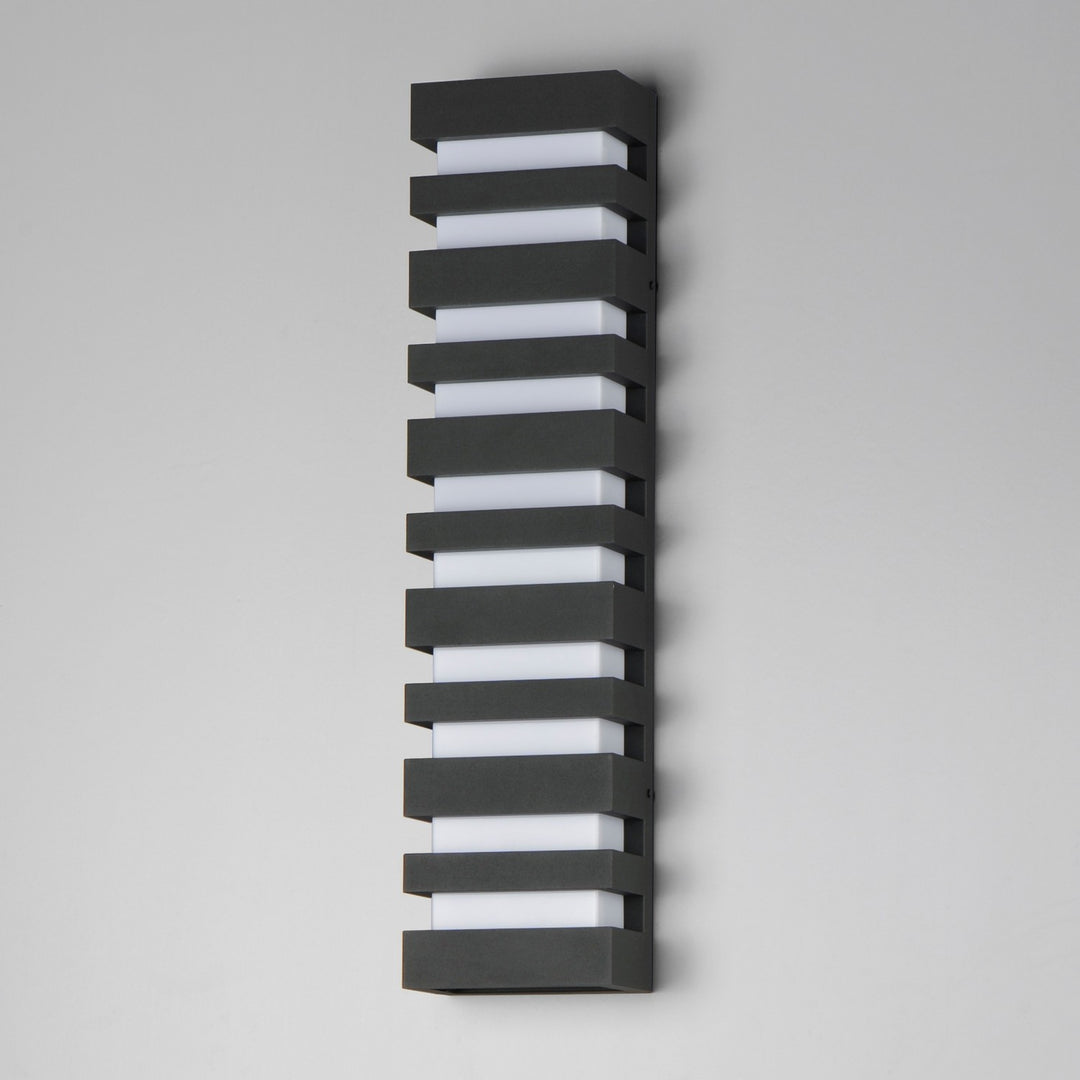 Maxim - 86266BK - LED Outdoor Wall Sconce - Keyes - Black
