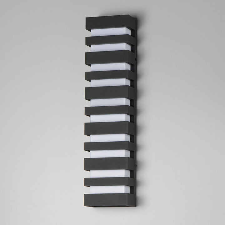 Maxim - 86266BK - LED Outdoor Wall Sconce - Keyes - Black