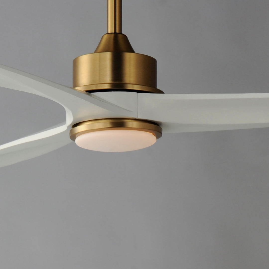 Maxim - 88831NAB - 52" Ceiling Fan - Woodwind - Natural Aged Brass