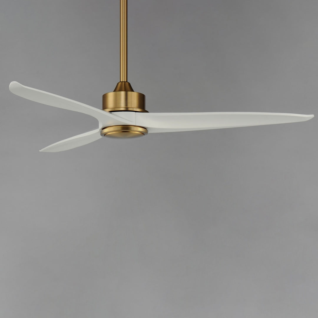 Maxim - 88831NAB - 52" Ceiling Fan - Woodwind - Natural Aged Brass