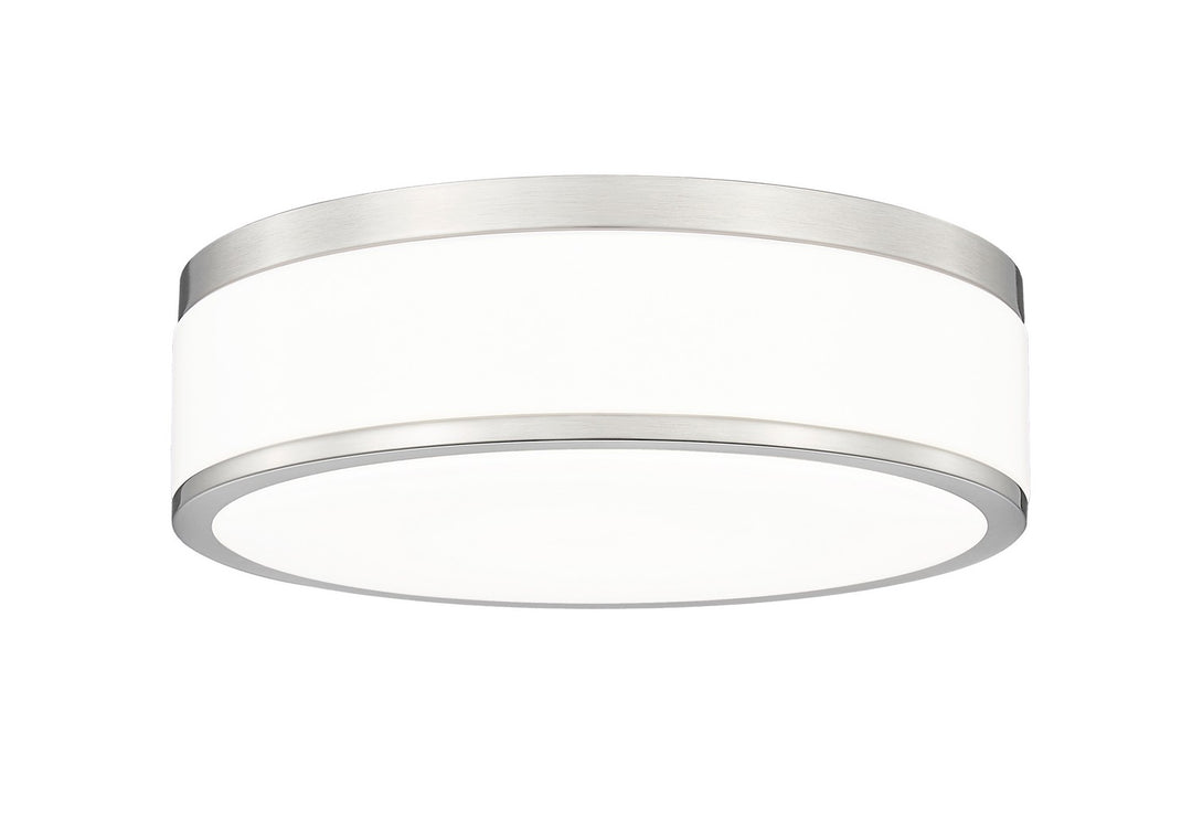 Ballord LED Flush Mount in Brushed Nickel - available from The Lighting Shoppe, trusted by Canadian homeowners