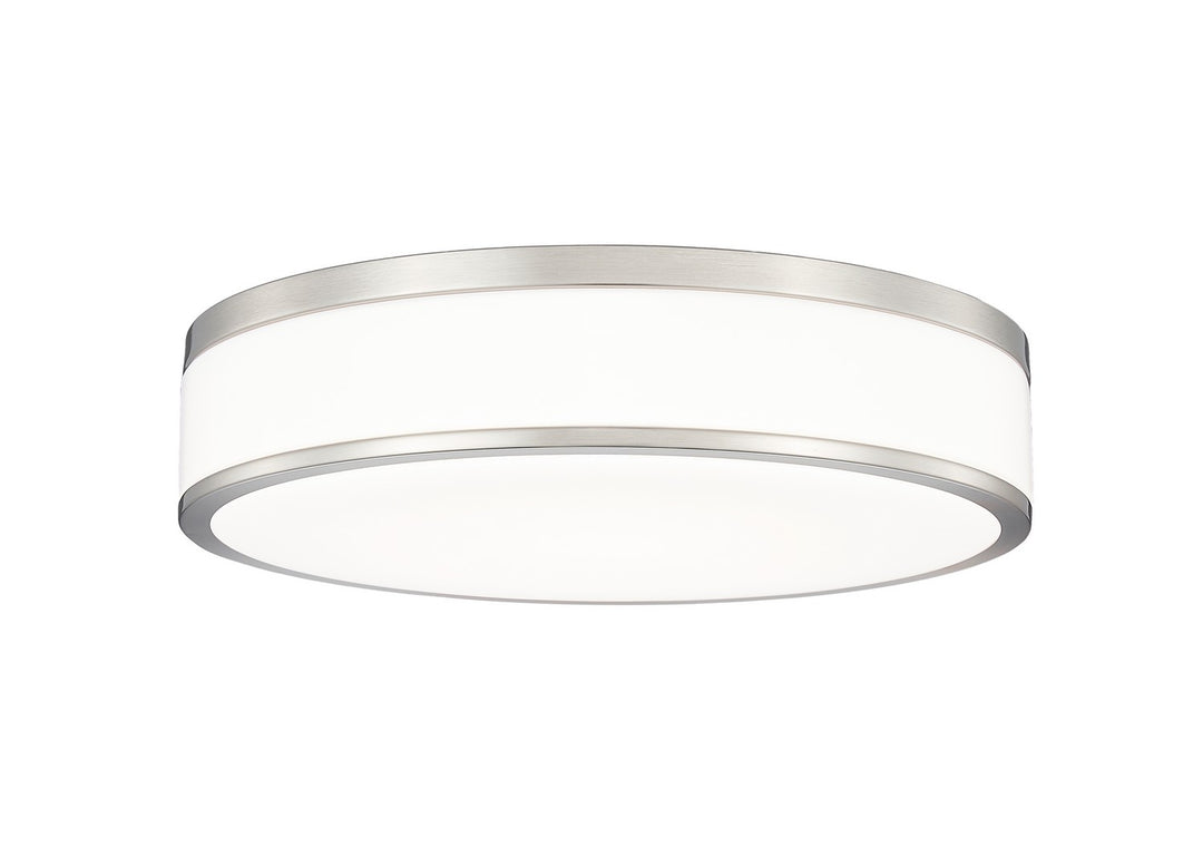 Ballord LED Flush Mount in Brushed Nickel - available from The Lighting Shoppe, trusted by Canadian homeowners