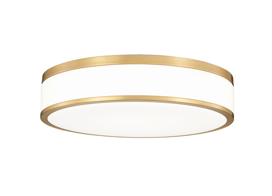 Ballord LED Flush Mount in Modern Gold - available from The Lighting Shoppe, trusted by Canadian homeowners