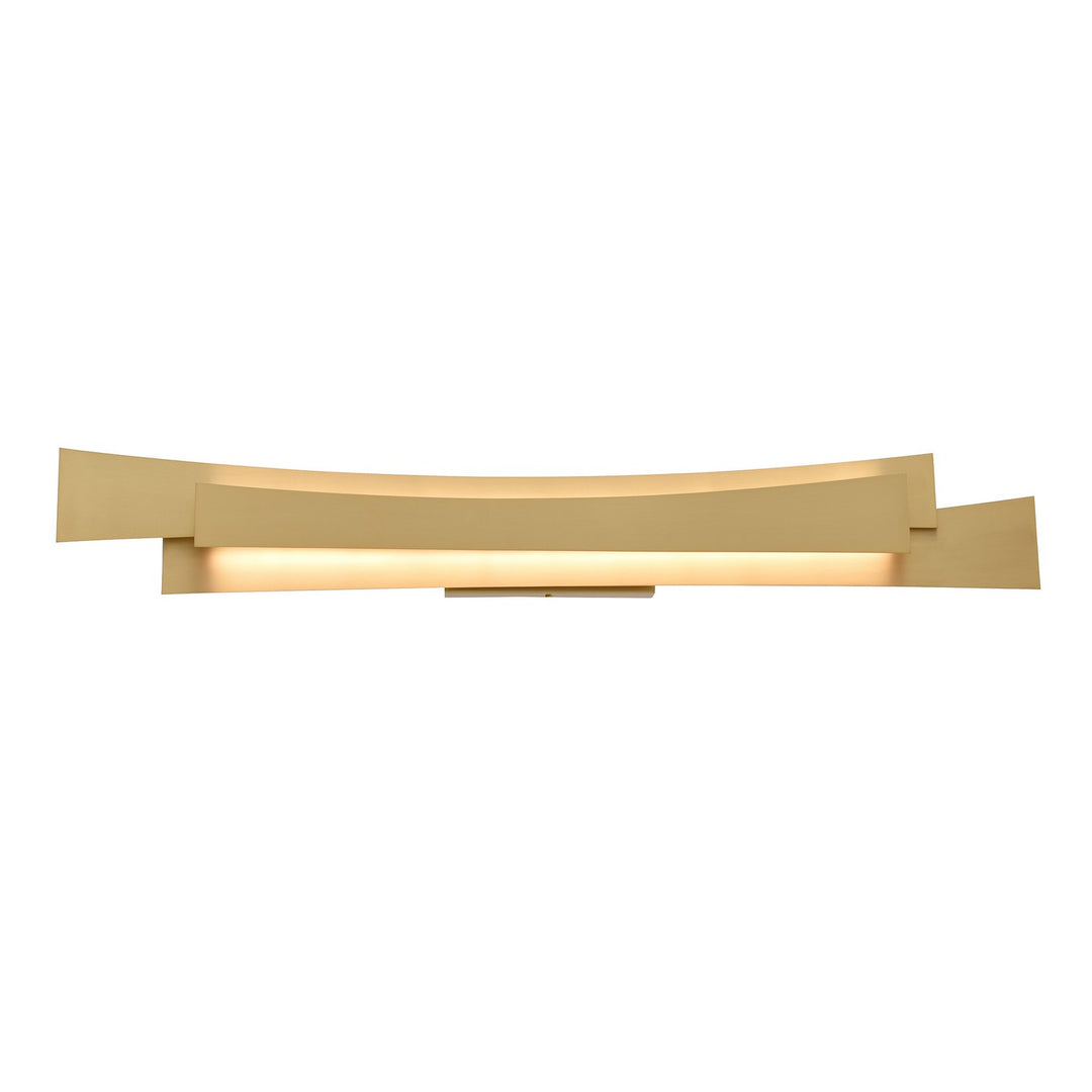 Candora LED Vanity Light in Brass - available from The Lighting Shoppe, trusted by Canadian homeowners
