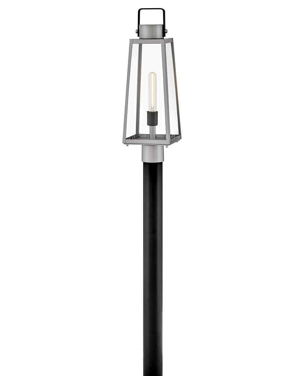 Lark Canada - 82001AL - LED Post Mount - Hugh - Antique Brushed Aluminum