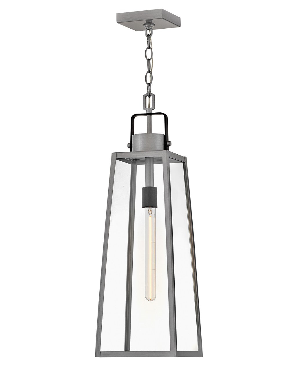 Lark Canada - 82002AL - LED Hanging Lantern - Hugh - Antique Brushed Aluminum