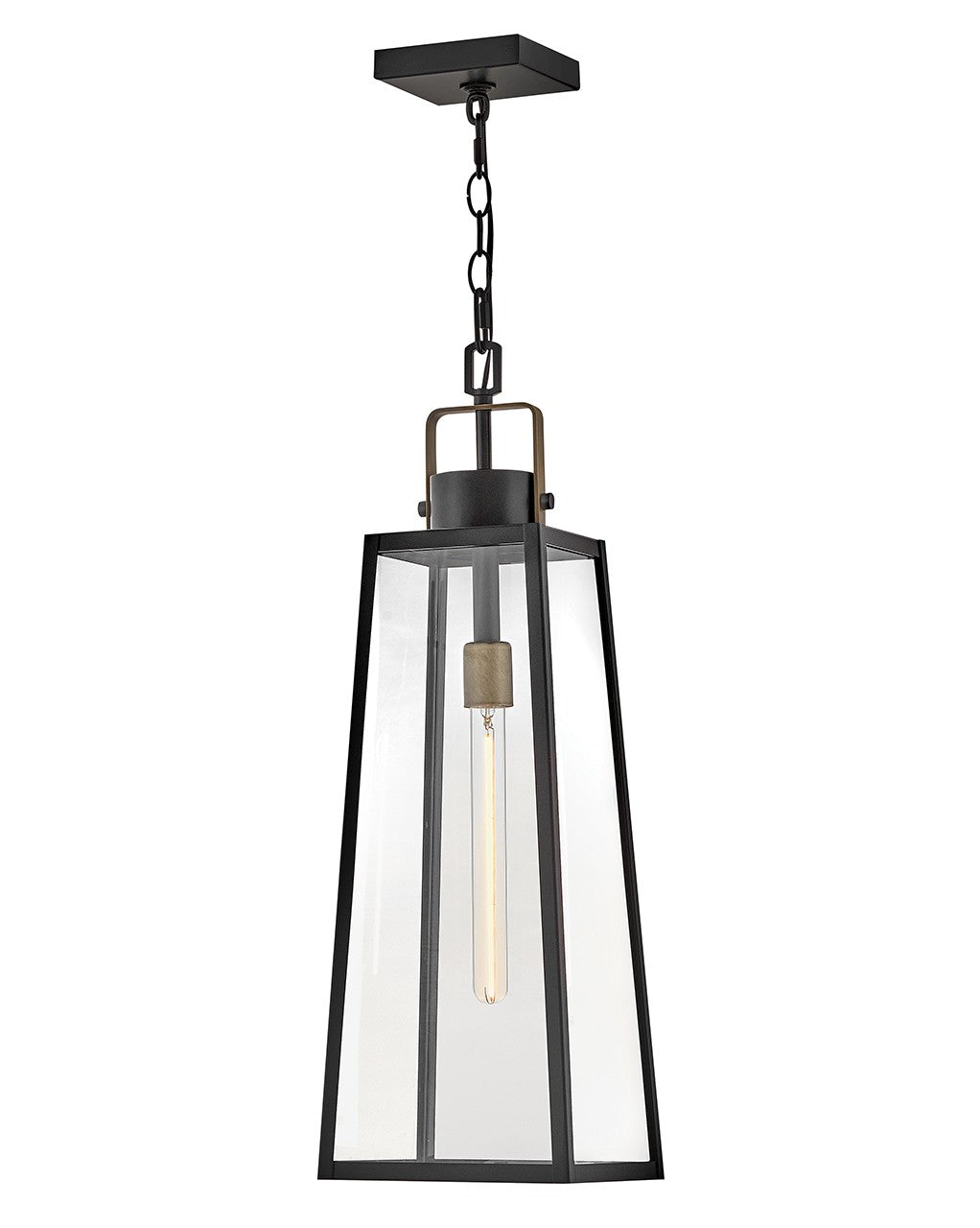 Lark Canada - 82002BK - LED Hanging Lantern - Hugh - Black