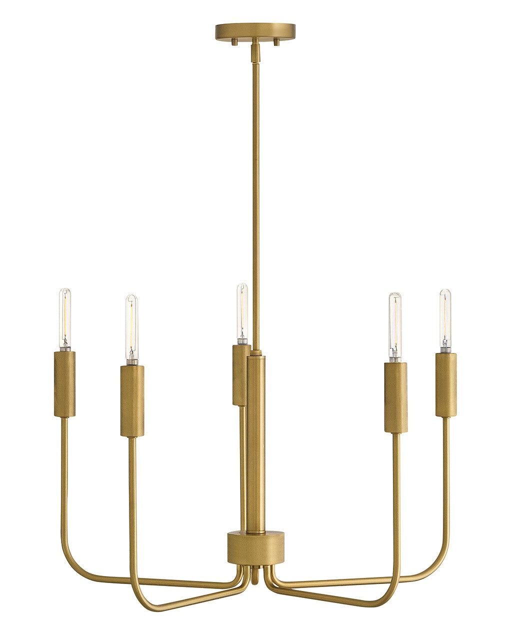 Lark Canada - 83634LCB - LED Chandelier - Austen - Lacquered Brass