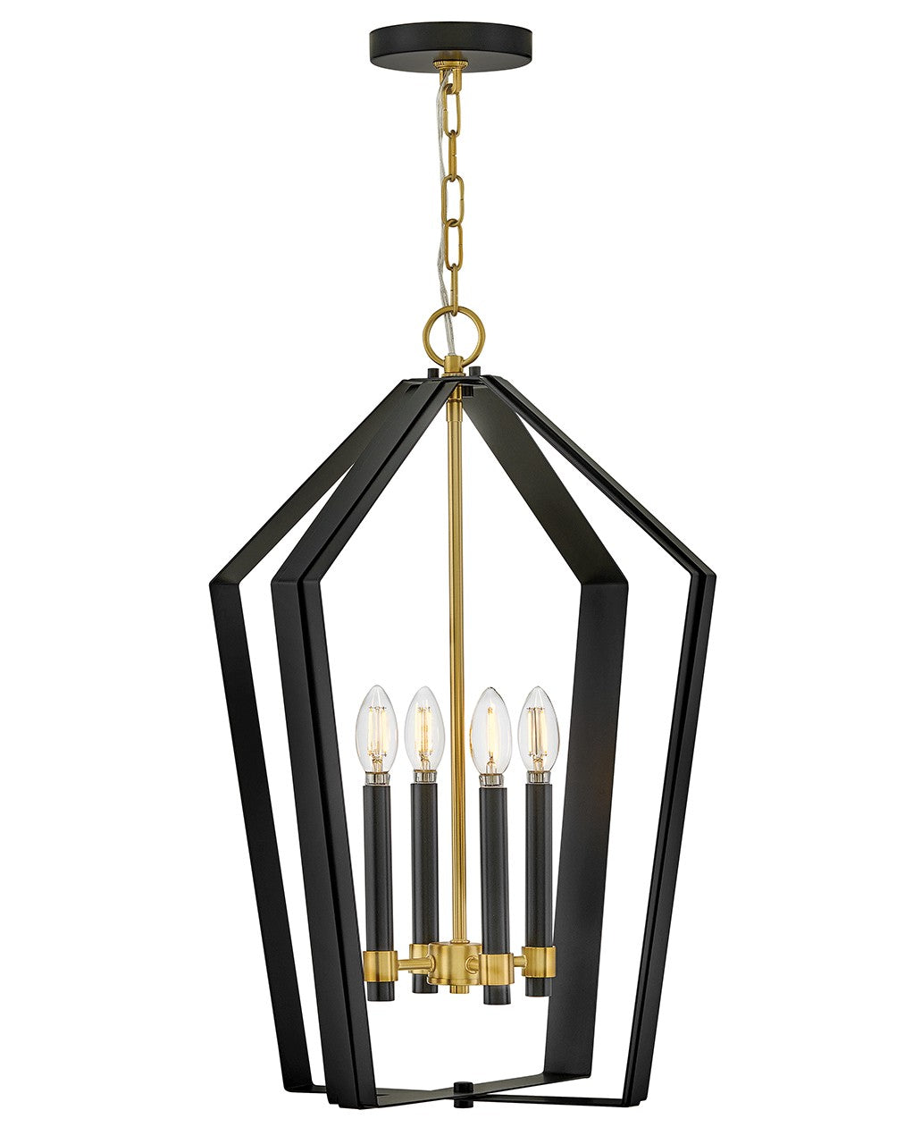 Lark Canada - 83644BK-LCB - LED Pendant - Sammi - Black