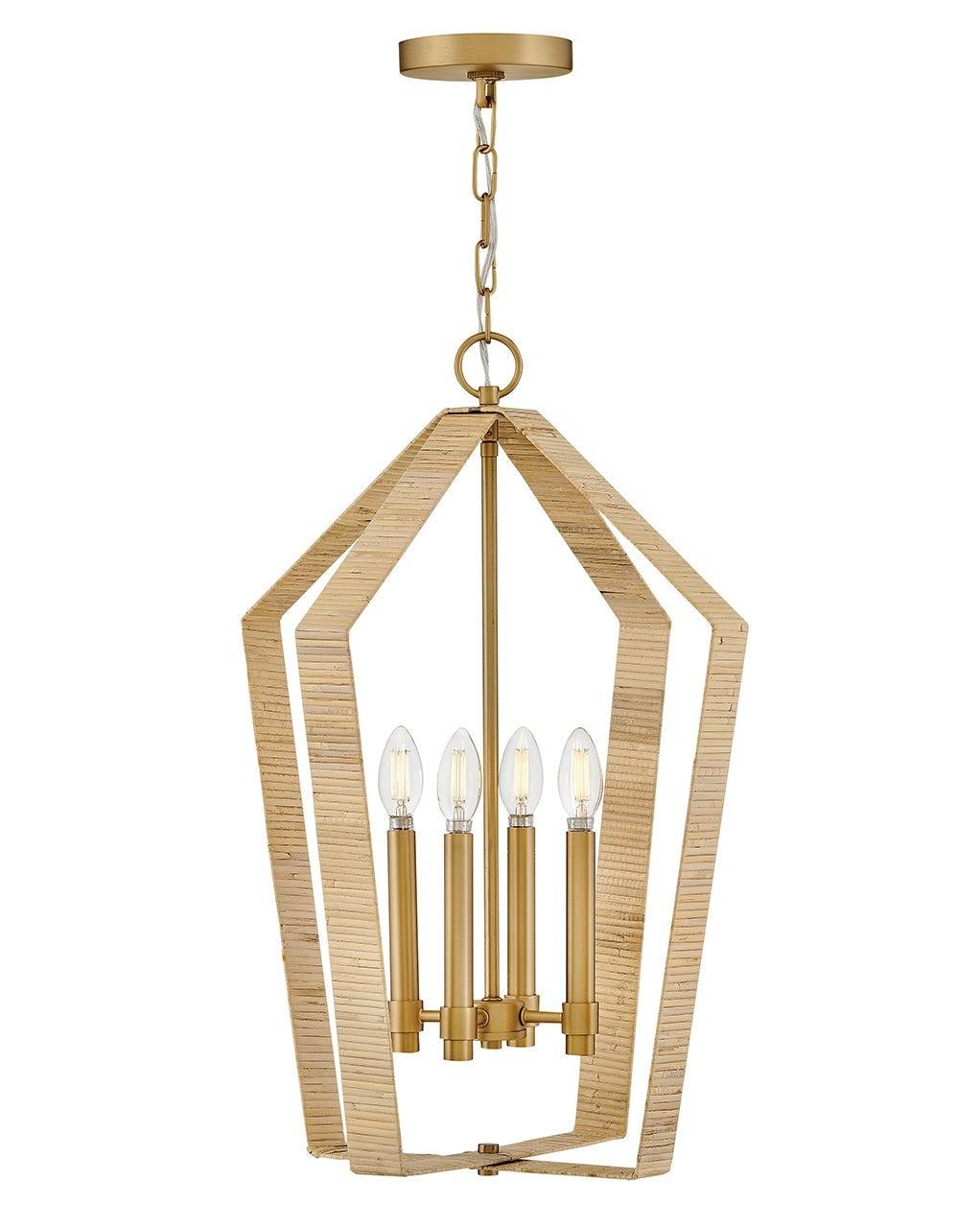 Lark Canada - 83644LCB - LED Pendant - Sammi - Lacquered Brass