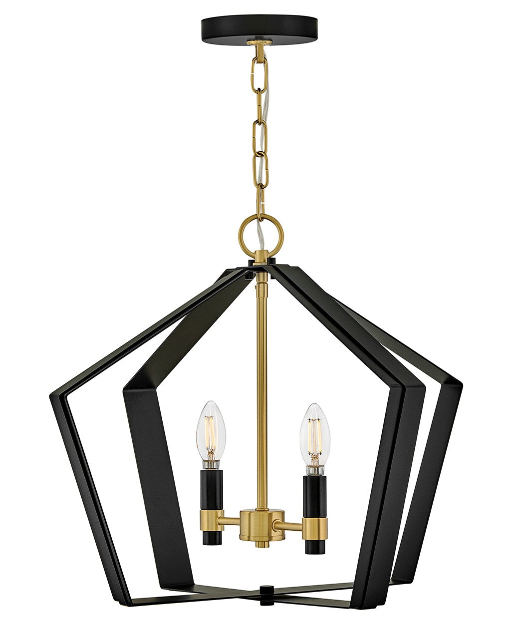 Lark Canada - 83647BK-LCB - LED Pendant - Sammi - Black