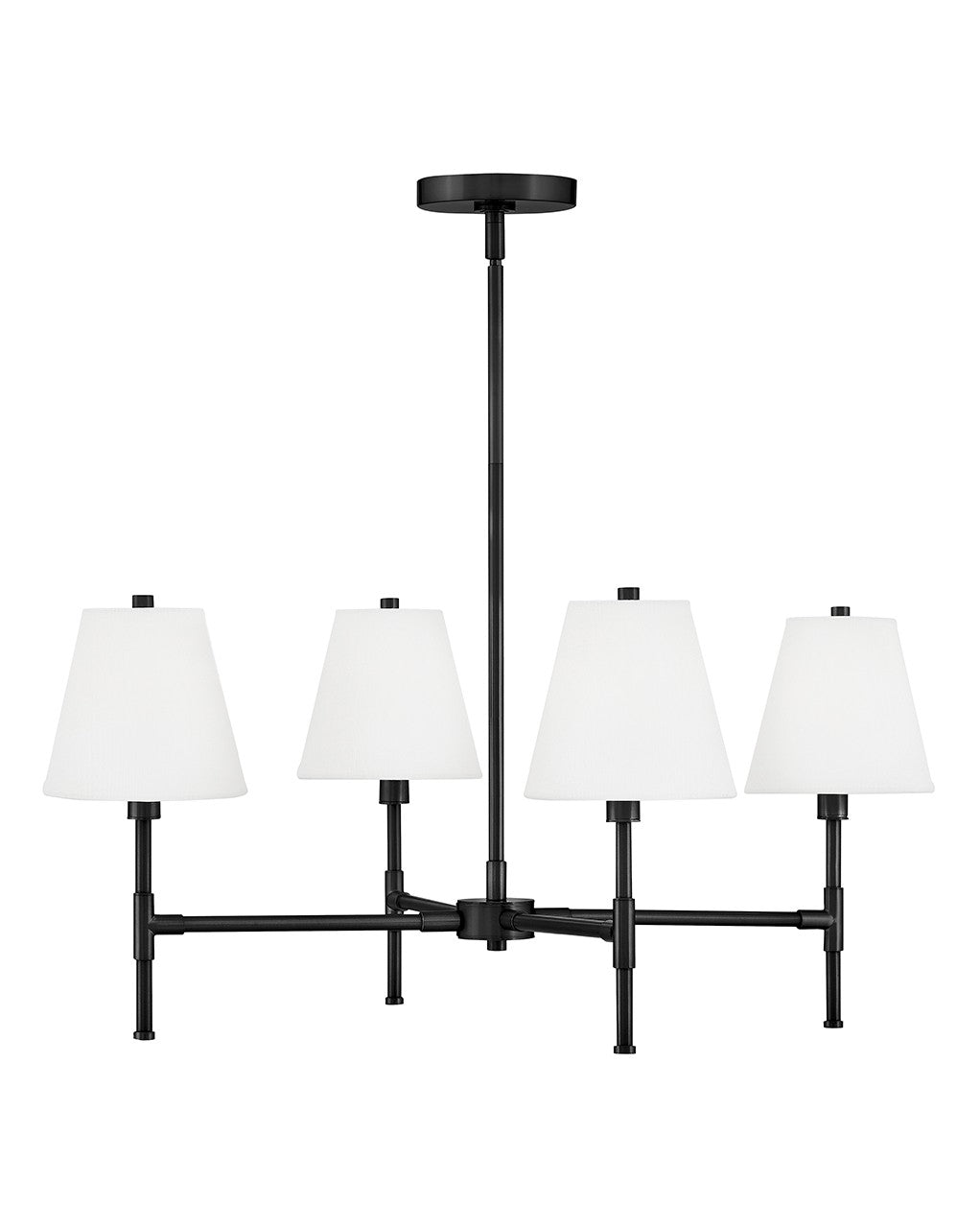 Lark Canada - 83774BK - LED Chandelier - Beale - Black