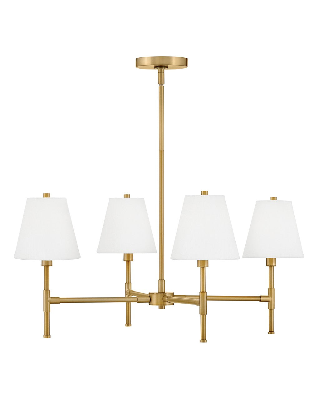 Lark Canada - 83774LCB - LED Chandelier - Beale - Lacquered Brass