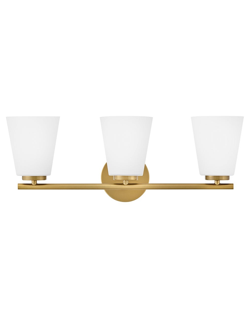 Bathroom Fixtures - Three Lights - available from The Lighting Shoppe, trusted by Canadian homeowners