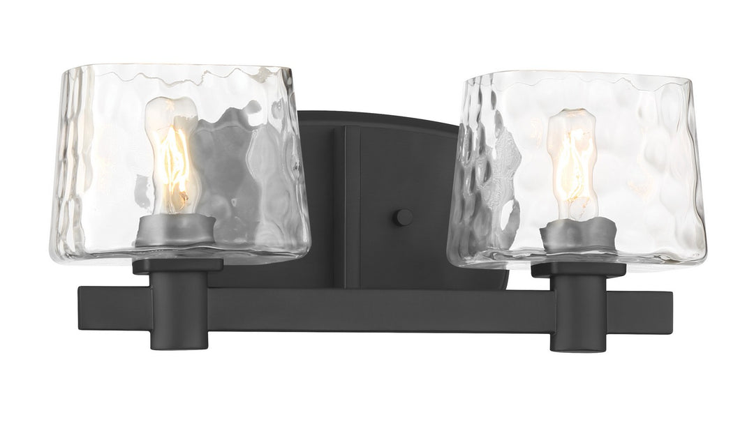 Minka-Lavery - 2232-66A - Two Light Bath Vanity - Drysdale - Coal Black