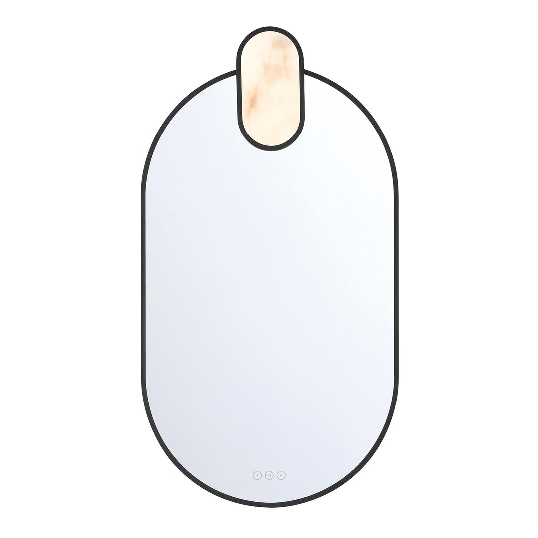 Mrissa LED Mirror in Black - available from The Lighting Shoppe, trusted by Canadian homeowners