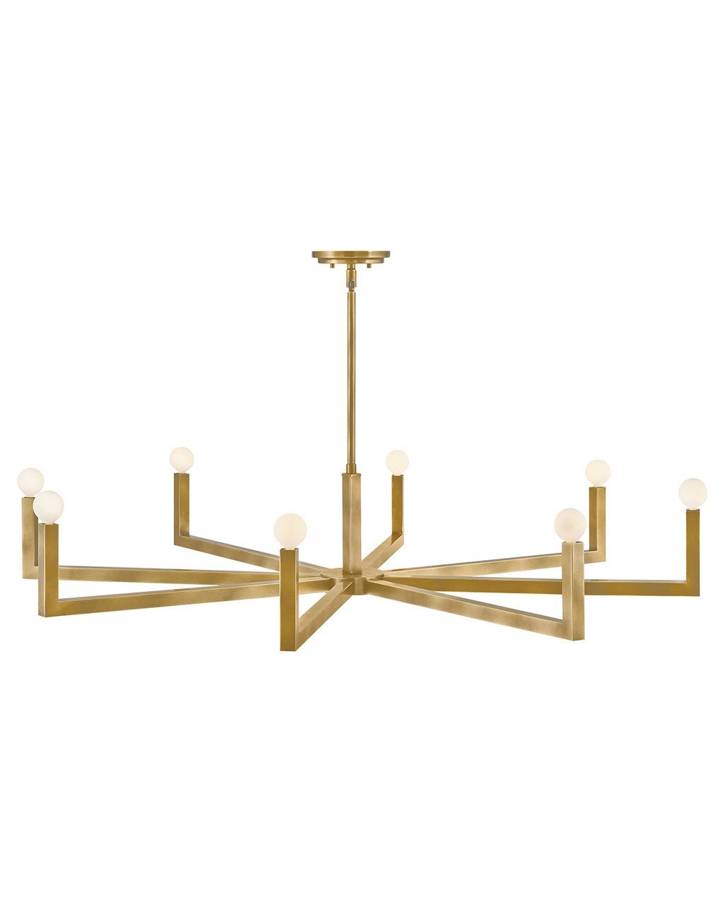 Hinkley Canada - 45049HB - LED Chandelier - Ezra - Heritage Brass