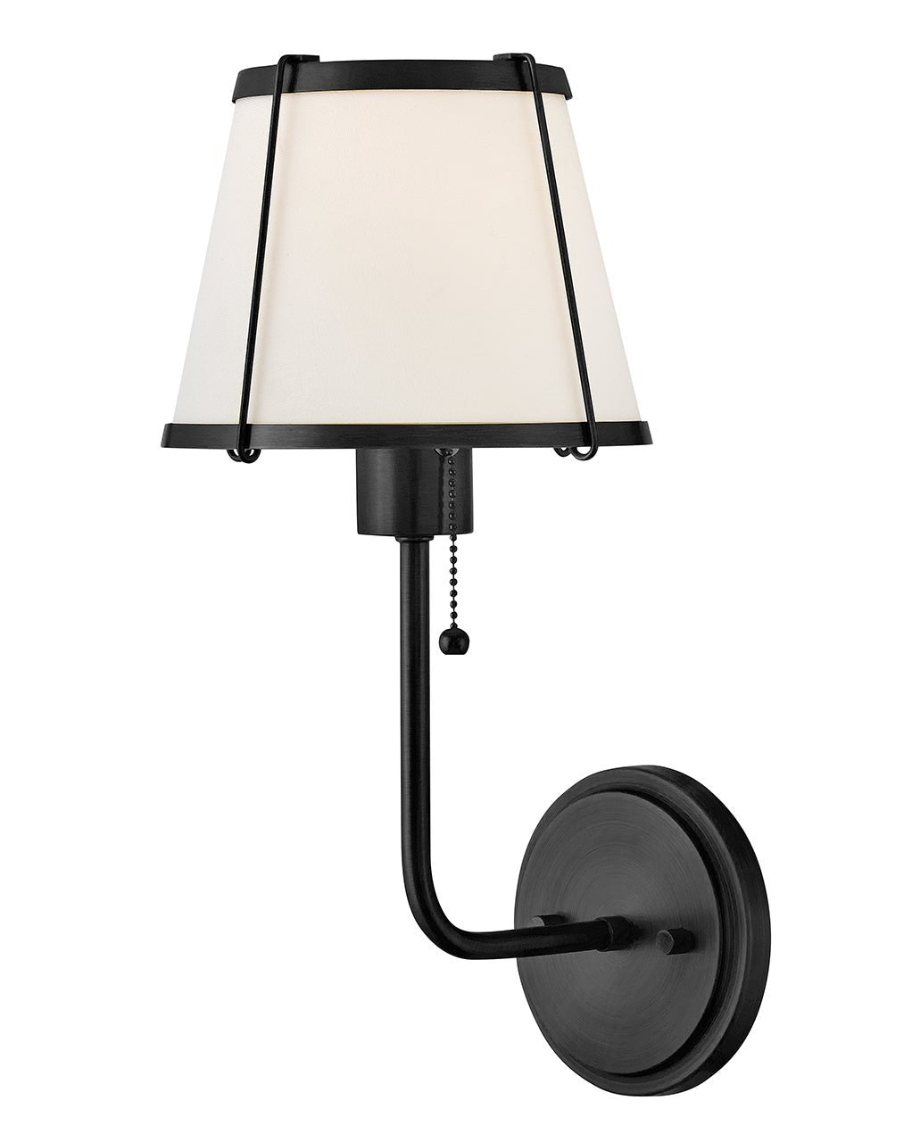 Clarke LED Wall Sconce in Black - available from The Lighting Shoppe, trusted by Canadian homeowners