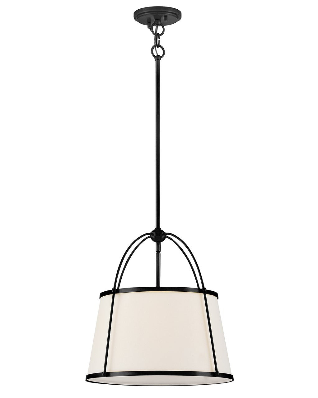 Clarke LED Pendant in Black - available from The Lighting Shoppe, trusted by Canadian homeowners