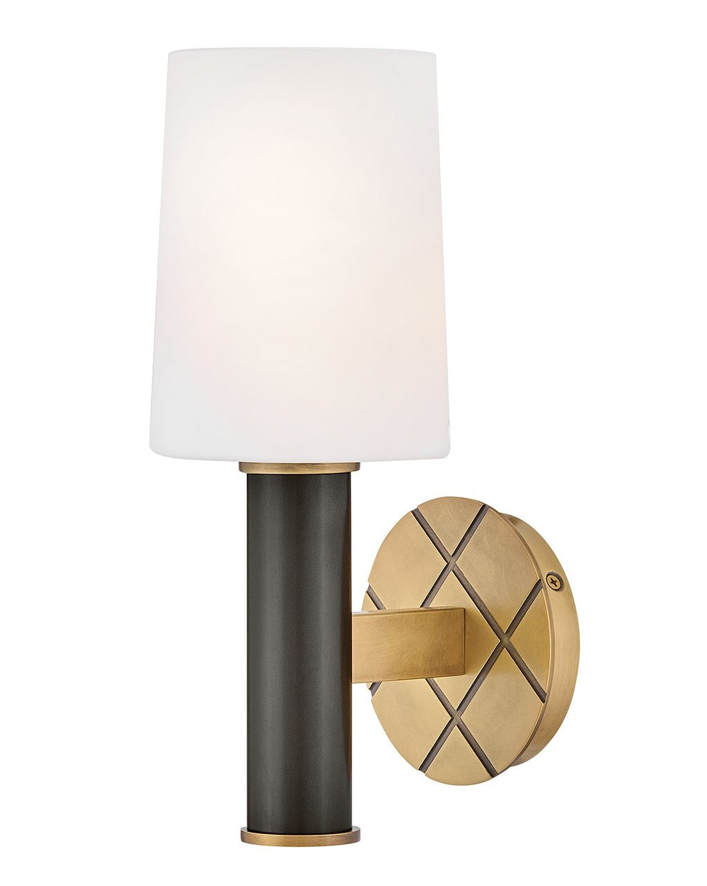 Declan LED Wall Sconce in Heritage Brass - available from The Lighting Shoppe, trusted by Canadian homeowners