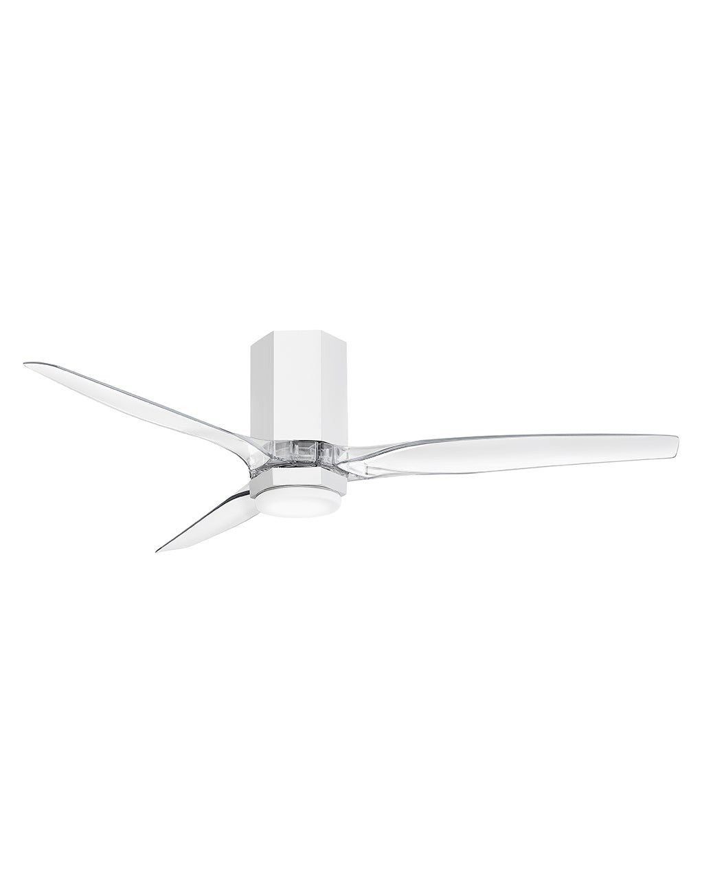 Facet 52"Ceiling Fan in Matte White - available from The Lighting Shoppe, trusted by Canadian homeowners