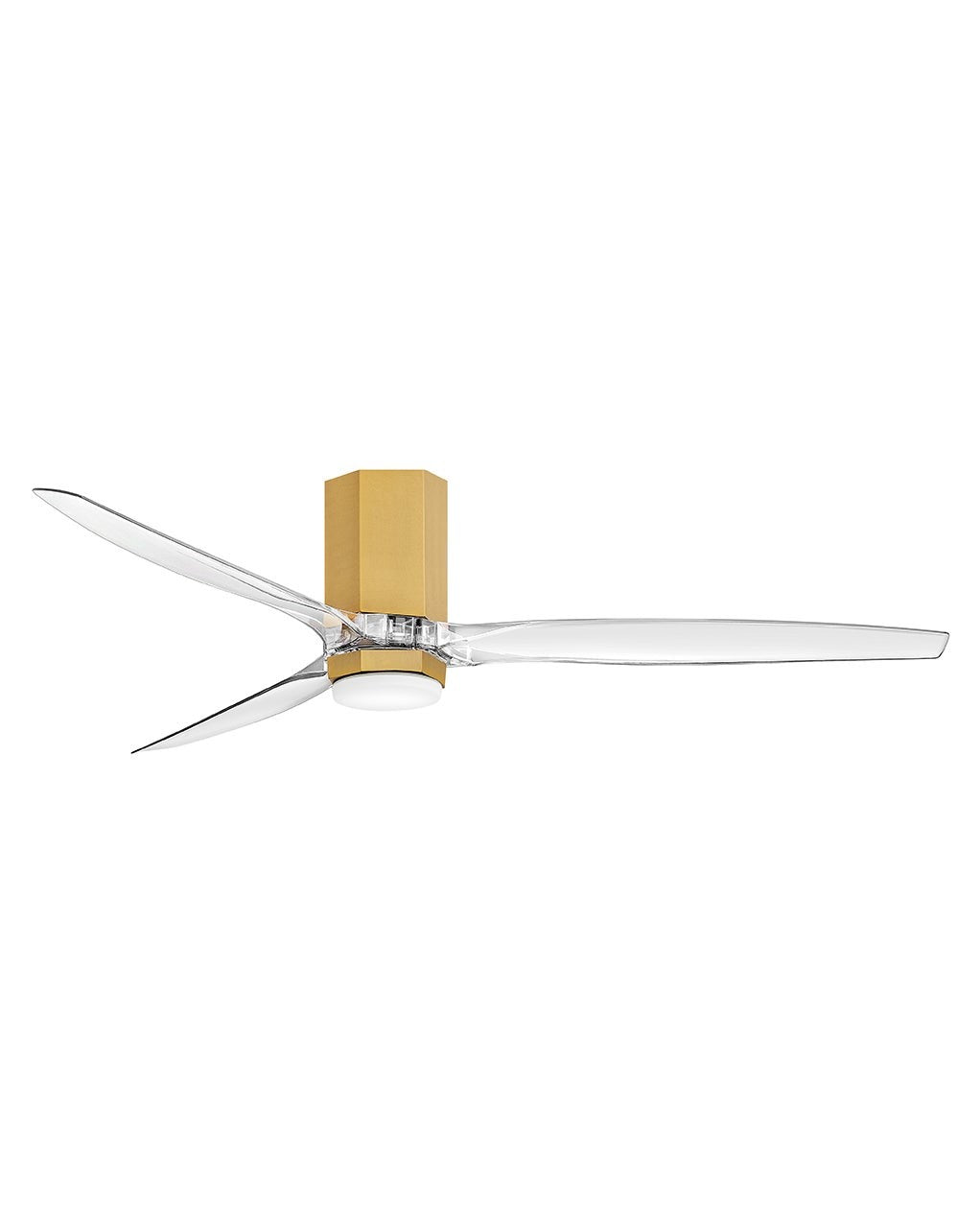Facet 60"Ceiling Fan in Heritage Brass - available from The Lighting Shoppe, trusted by Canadian homeowners