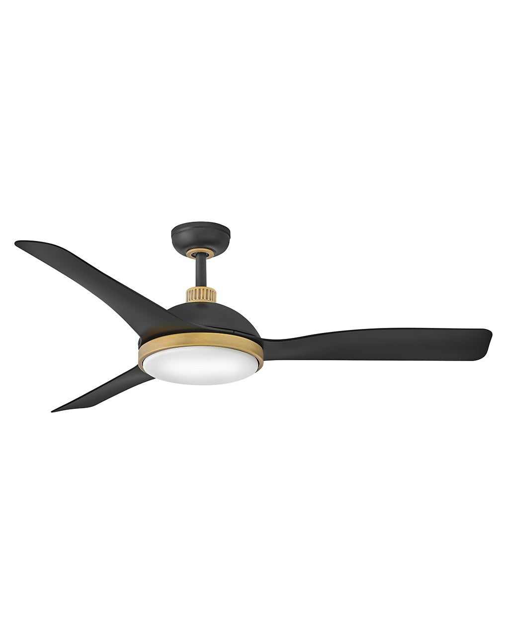 Alba 56"Ceiling Fan in Matte Black - available from The Lighting Shoppe, trusted by Canadian homeowners