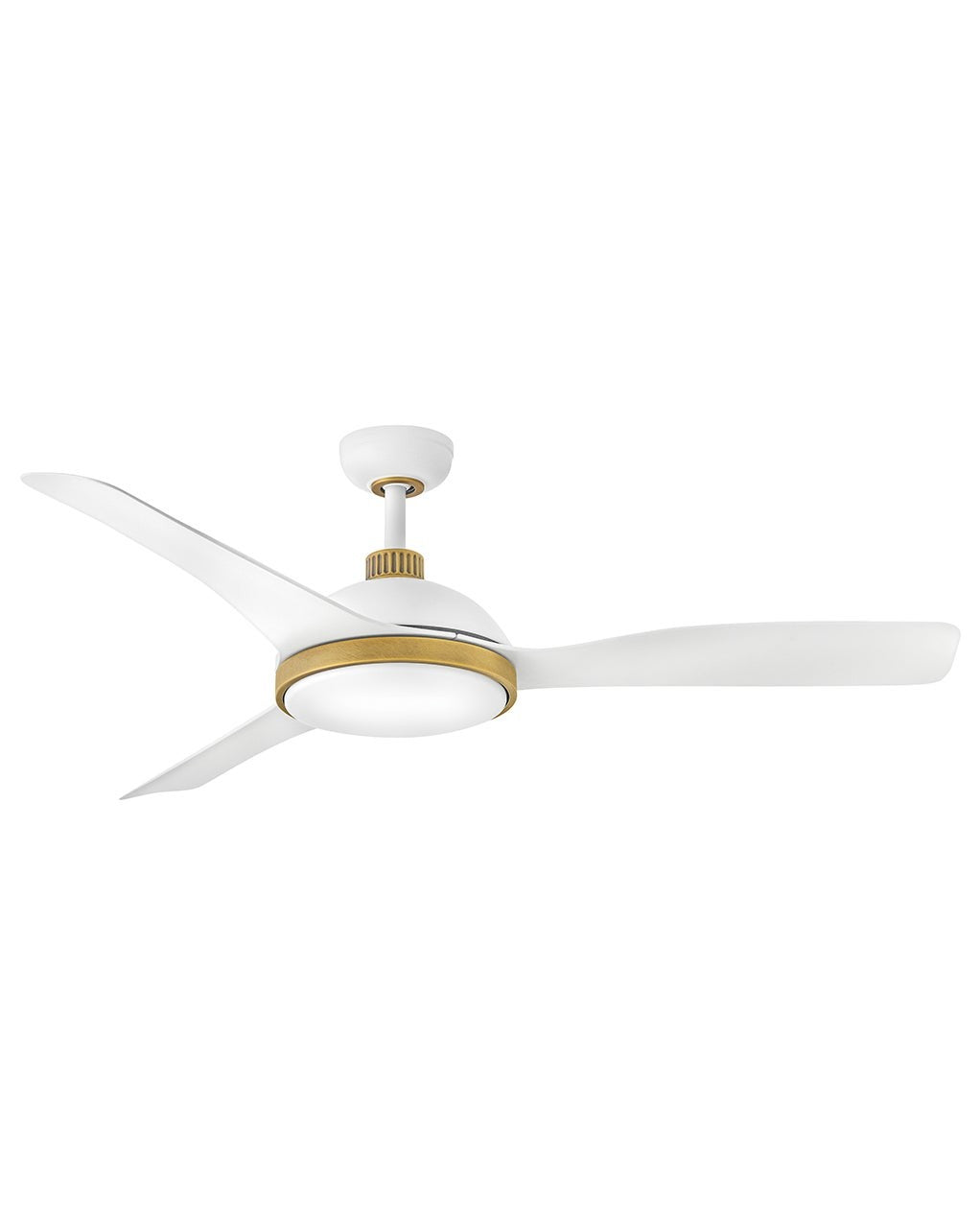 Alba 56"Ceiling Fan in Matte White - available from The Lighting Shoppe, trusted by Canadian homeowners