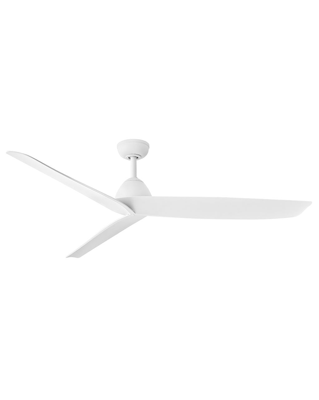 Liv 60"Ceiling Fan in Matte White - available from The Lighting Shoppe, trusted by Canadian homeowners