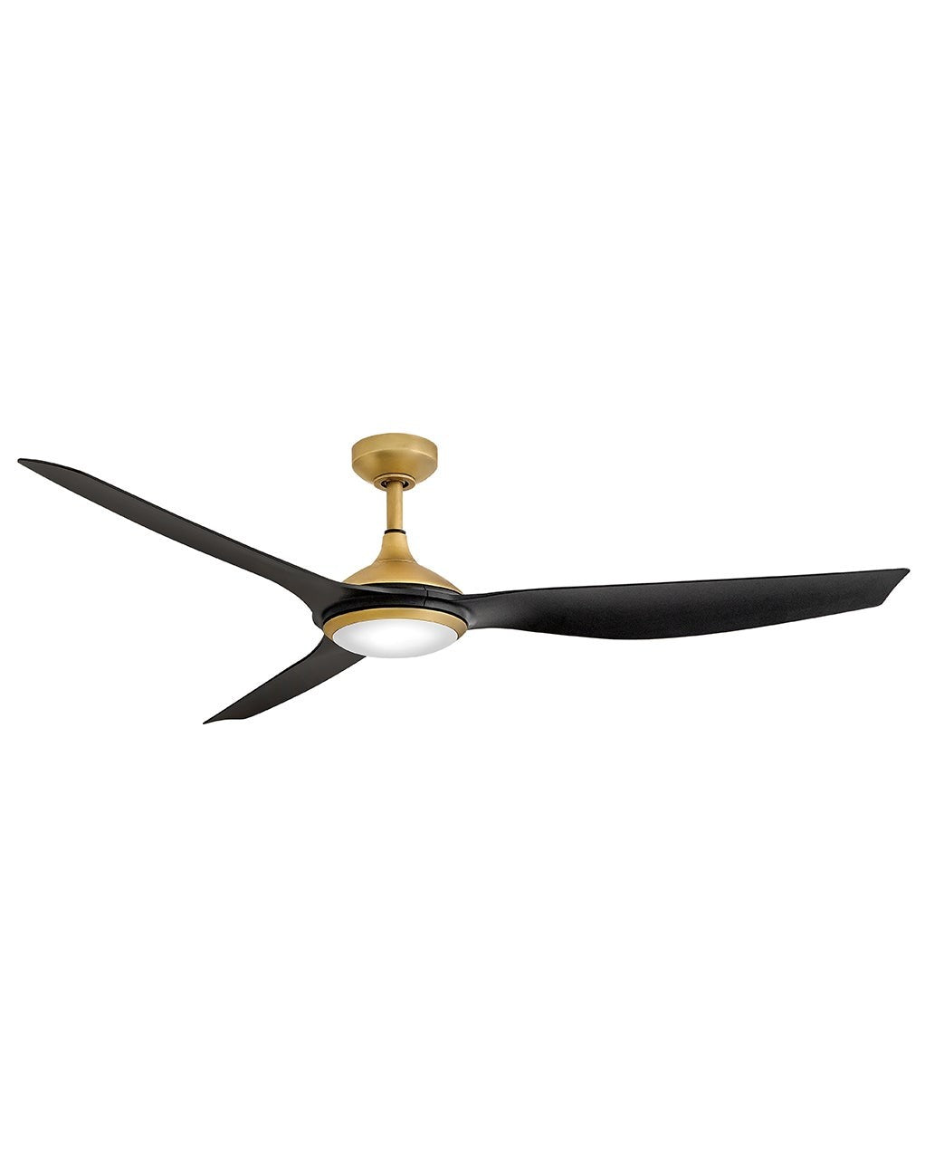 Talan 64"Ceiling Fan in Heritage Brass - available from The Lighting Shoppe, trusted by Canadian homeowners