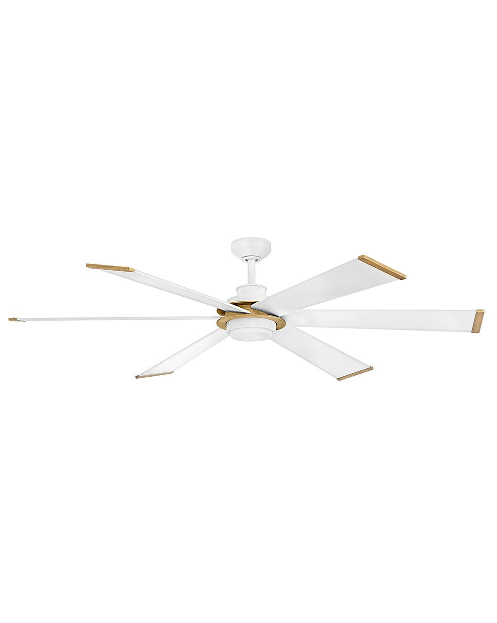 Andros 64"Ceiling Fan in Matte White - available from The Lighting Shoppe, trusted by Canadian homeowners