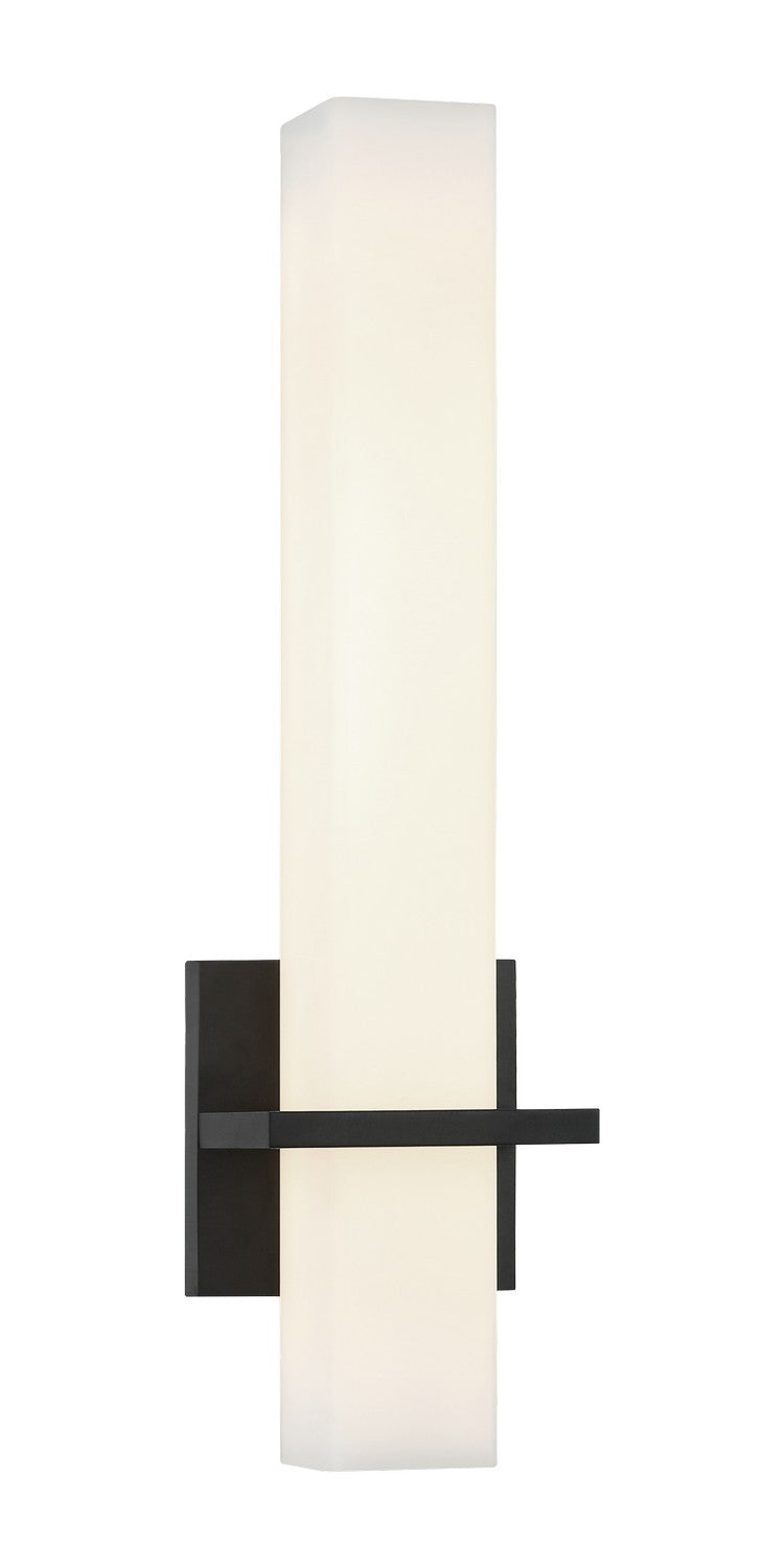 Rindlen LED Wall Sconce in Matte Black - available from The Lighting Shoppe, trusted by Canadian homeowners