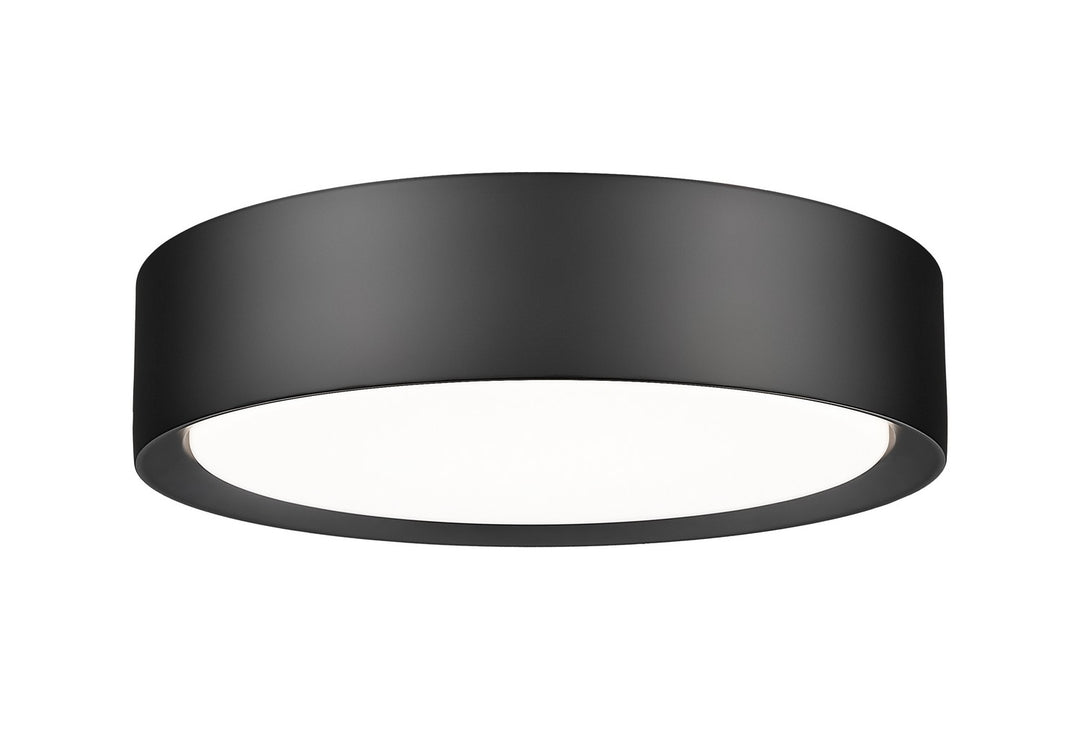 Kawan LED Flush Mount in Matte Black - available from The Lighting Shoppe, trusted by Canadian homeowners