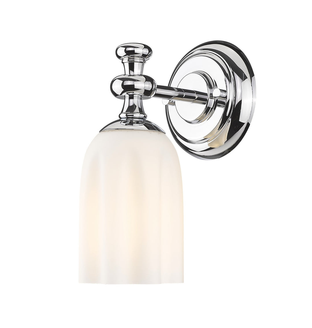 Orion One Light Wall Sconce in Chrome - available from The Lighting Shoppe, trusted by Canadian homeowners