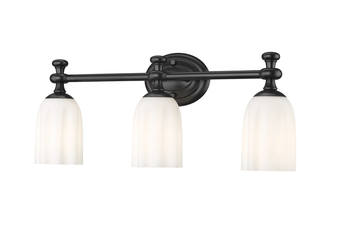 Z-Lite Canada - 1102-3V-MB - Three Light Vanity - Orion - Matte Black