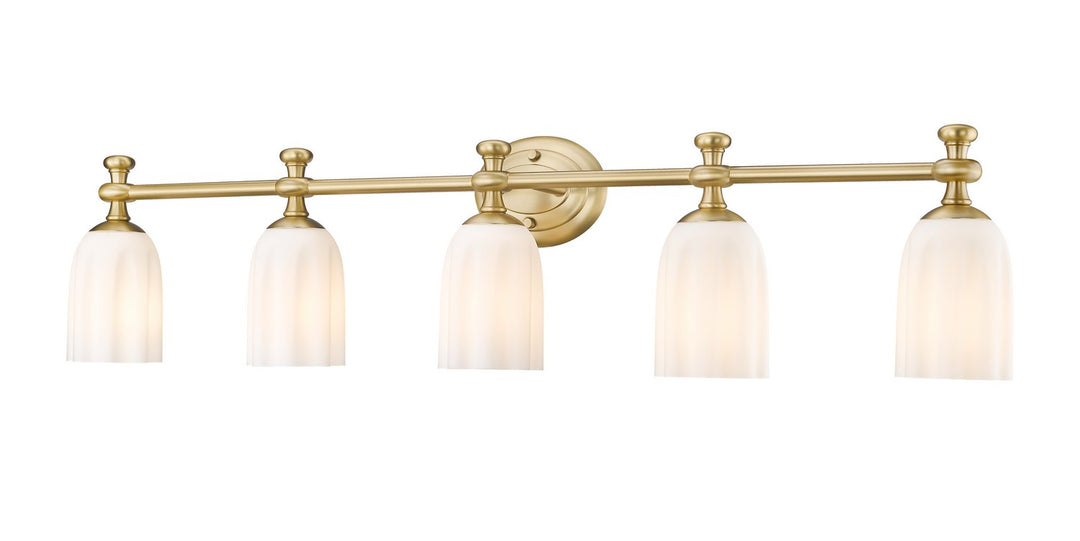 Z-Lite Canada - 1102-5V-MGLD - Five Light Vanity - Orion - Modern Gold