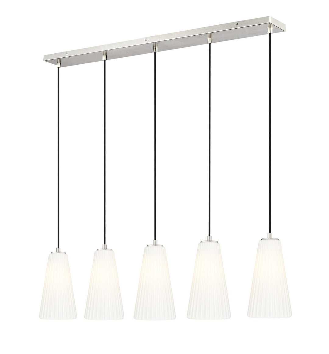 Z-Lite Canada - 3043P6-5L-BN - Five Light Linear Chandelier - Farrell - Brushed Nickel