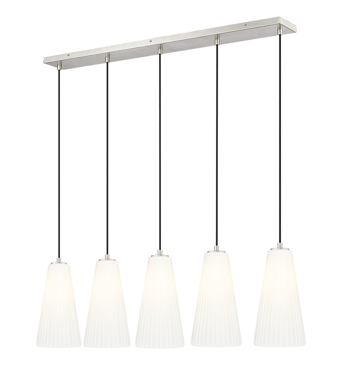Z-Lite Canada - 3043P7-5L-BN - Five Light Linear Chandelier - Farrell - Brushed Nickel