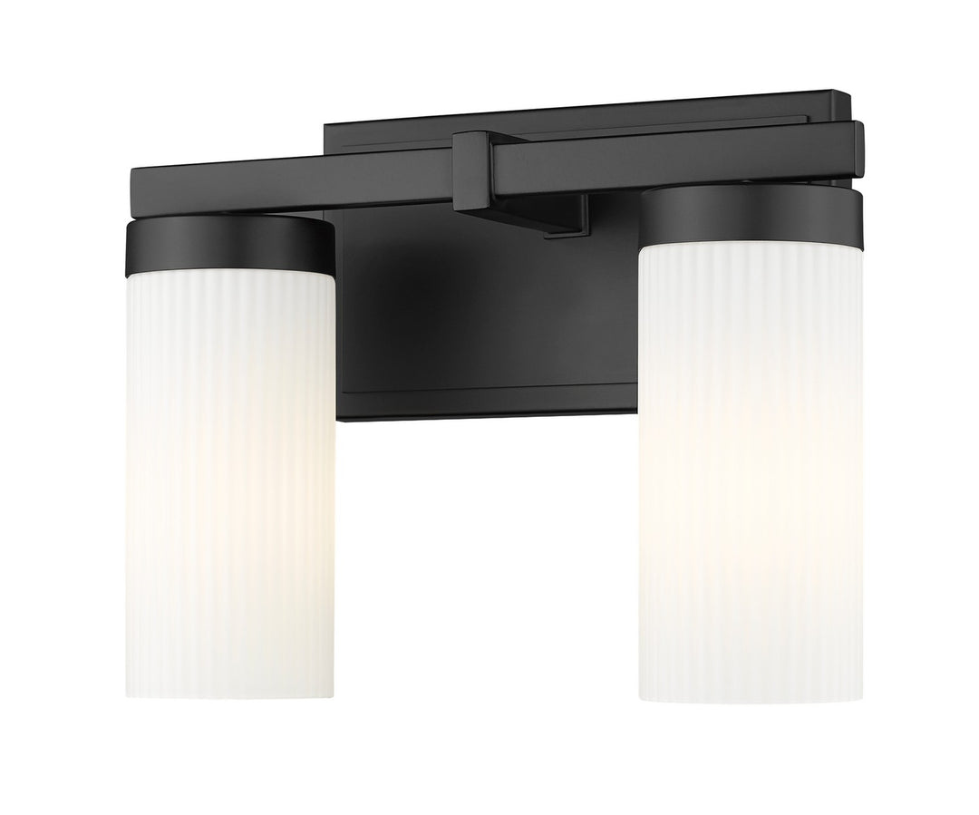 Z-Lite Canada - 3044-2V-MB - Two Light Vanity - Danica - Matte Black
