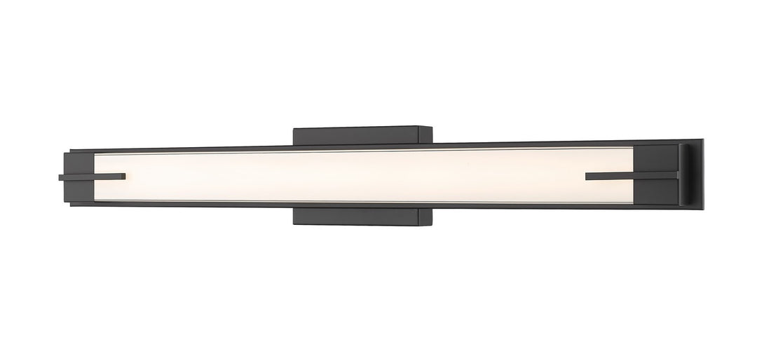 Chase LED Vanity in Matte Black - available from The Lighting Shoppe, trusted by Canadian homeowners