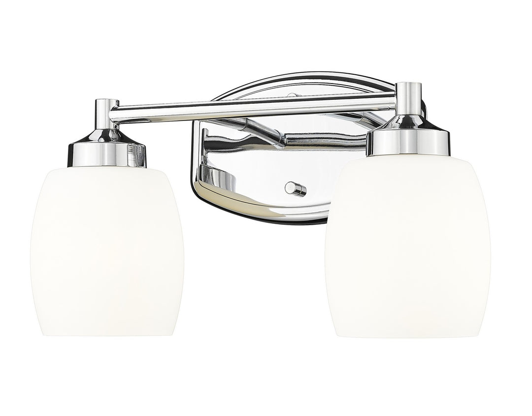 Kendrick Two Light Vanity in Chrome - available from The Lighting Shoppe, trusted by Canadian homeowners