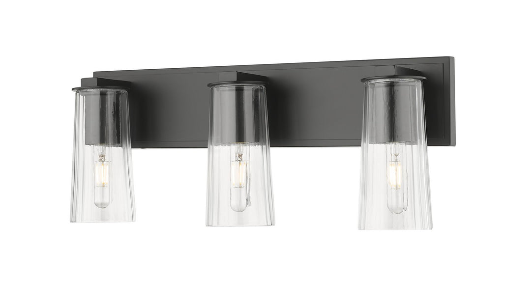 Z-Lite Canada - 826-3V-MB - Three Light Vanity - Titus - Matte Black